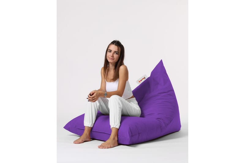 Toya Sittsäck Utomhus 90 cm - Lila - Utemöbler - Utestol & trädgårdsstol - Sittsäckar utomhus