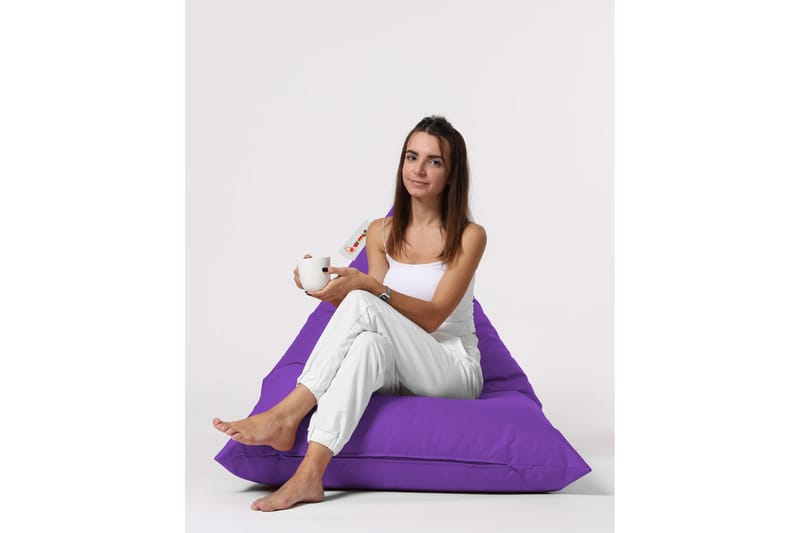 Toya Sittsäck Utomhus 90 cm - Lila - Utemöbler - Utestol & trädgårdsstol - Sittsäckar utomhus