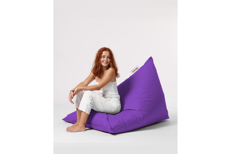 Toya Sittsäck Utomhus 90 cm - Lila - Utemöbler - Utestol & trädgårdsstol - Sittsäckar utomhus