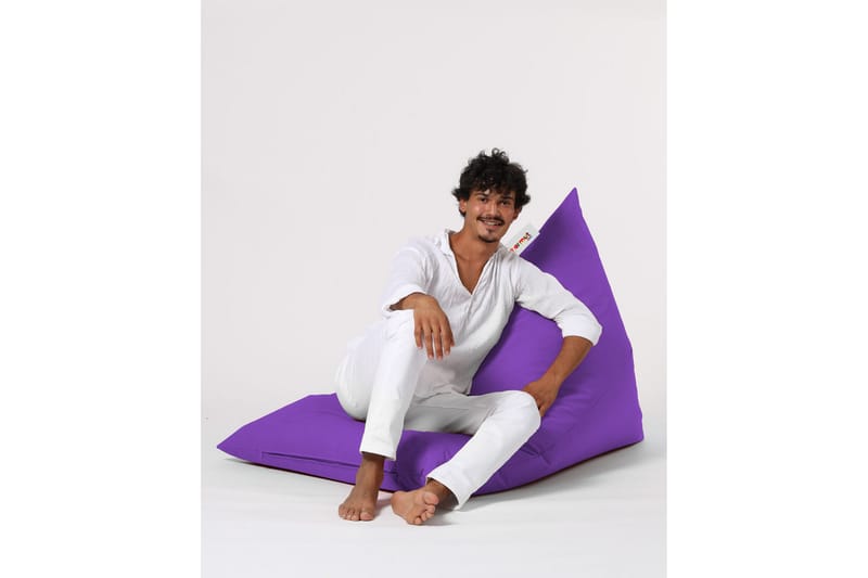 Toya Sittsäck Utomhus 90 cm - Lila - Utemöbler - Utestol & trädgårdsstol - Sittsäckar utomhus
