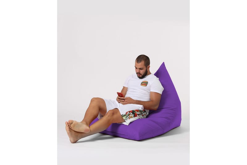 Toya Sittsäck Utomhus 90 cm - Lila - Utemöbler - Utestol & trädgårdsstol - Sittsäckar utomhus