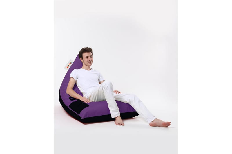 Toya Sittsäck Utomhus 90 cm - Lila - Utemöbler - Utestol & trädgårdsstol - Sittsäckar utomhus