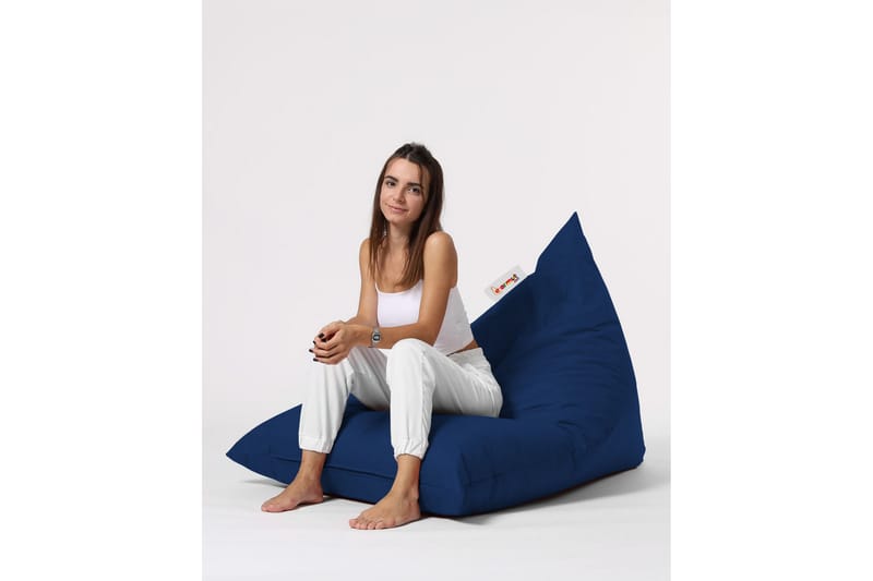 Toya Sittsäck Utomhus 90 cm - Mörkblå - Utemöbler - Utestol & trädgårdsstol - Sittsäckar utomhus