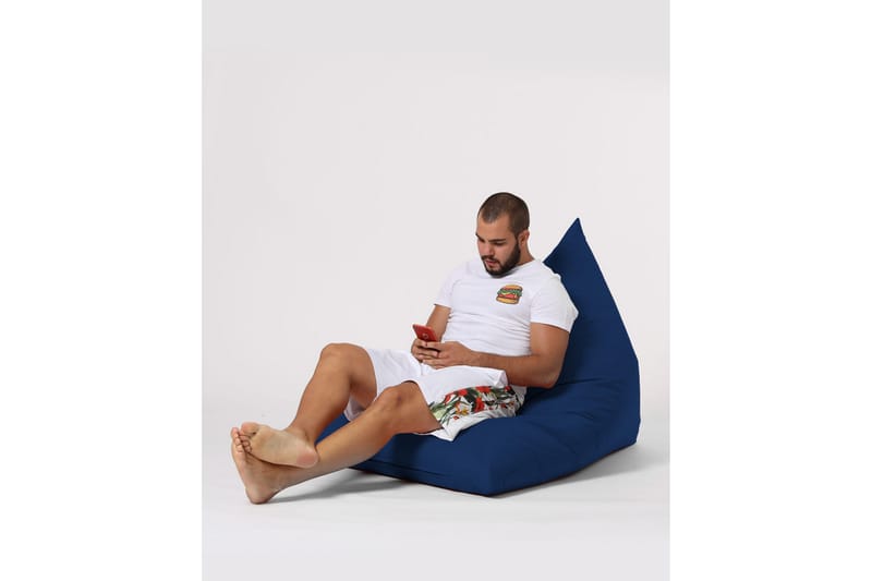 Toya Sittsäck Utomhus 90 cm - Mörkblå - Utemöbler - Utestol & trädgårdsstol - Sittsäckar utomhus