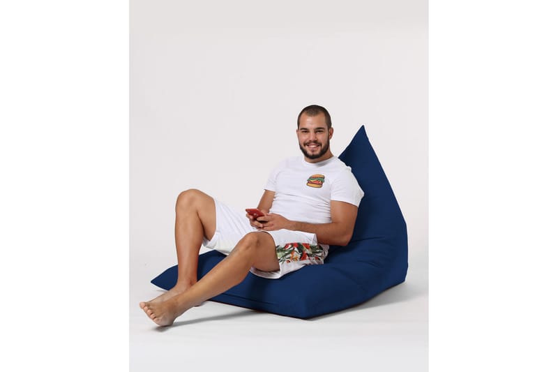 Toya Sittsäck Utomhus 90 cm - Mörkblå - Utemöbler - Utestol & trädgårdsstol - Sittsäckar utomhus