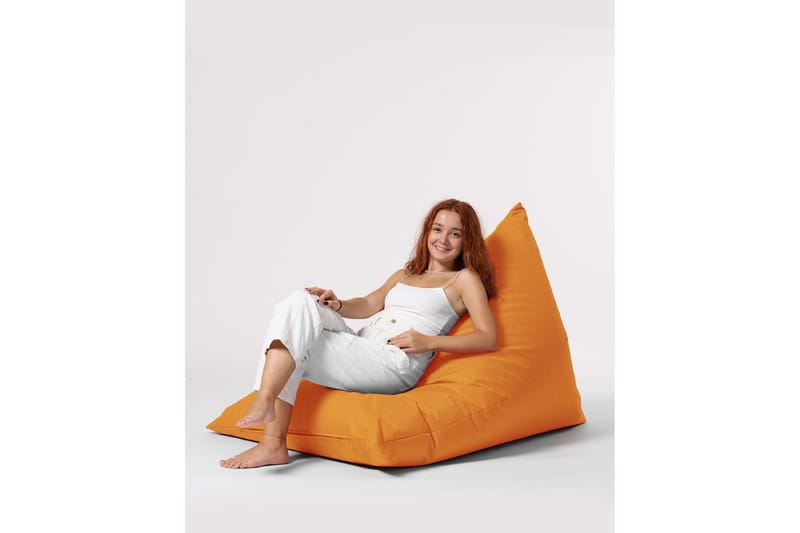Toya Sittsäck Utomhus 90 cm - Orange - Utemöbler - Utestol & trädgårdsstol - Sittsäckar utomhus