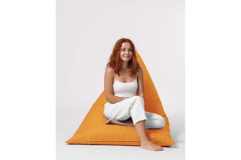 Toya Sittsäck Utomhus 90 cm - Orange - Utemöbler - Utestol & trädgårdsstol - Sittsäckar utomhus
