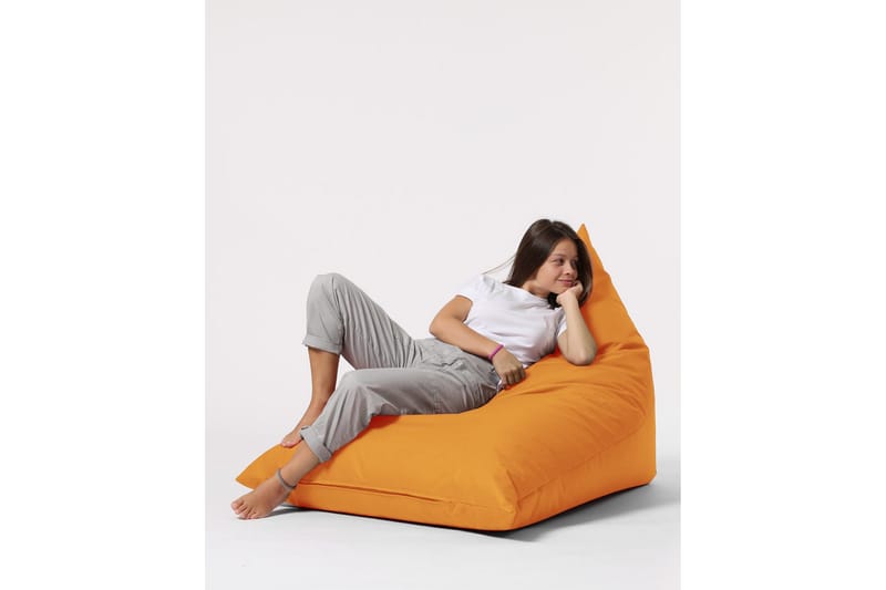 Toya Sittsäck Utomhus 90 cm - Orange - Utemöbler - Utestol & trädgårdsstol - Sittsäckar utomhus