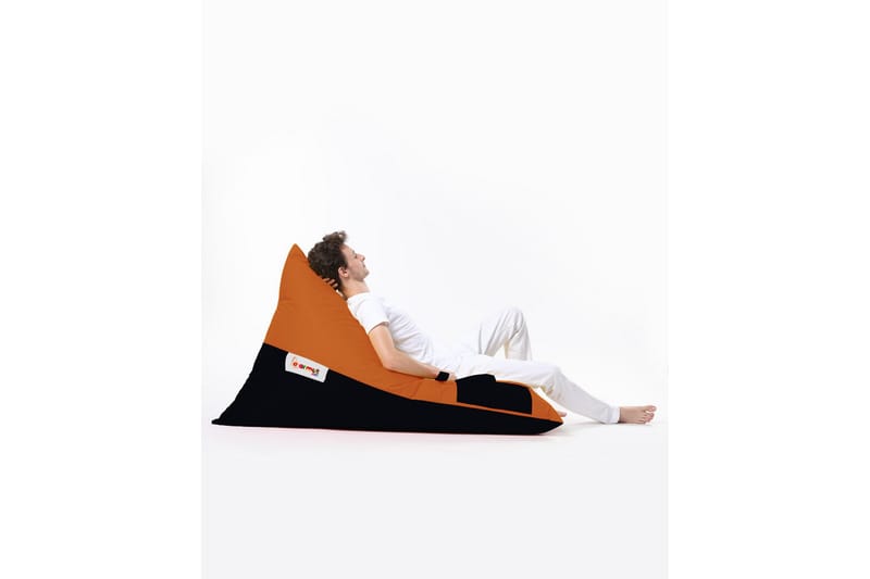 Toya Sittsäck Utomhus 90 cm - Orange - Utemöbler - Utestol & trädgårdsstol - Sittsäckar utomhus