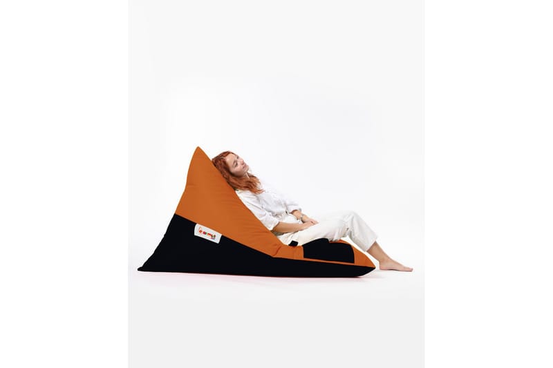 Toya Sittsäck Utomhus 90 cm - Orange - Utemöbler - Utestol & trädgårdsstol - Sittsäckar utomhus