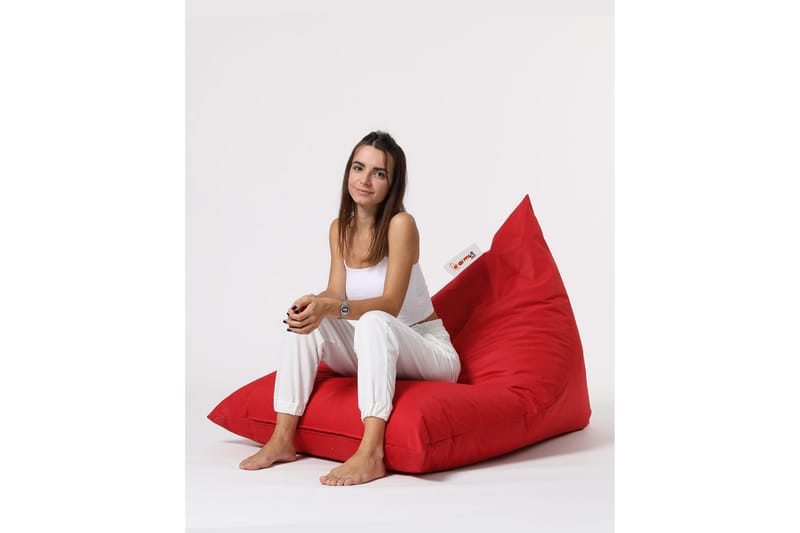 Toya Sittsäck Utomhus 90 cm - Röd - Utemöbler - Utestol & trädgårdsstol - Sittsäckar utomhus
