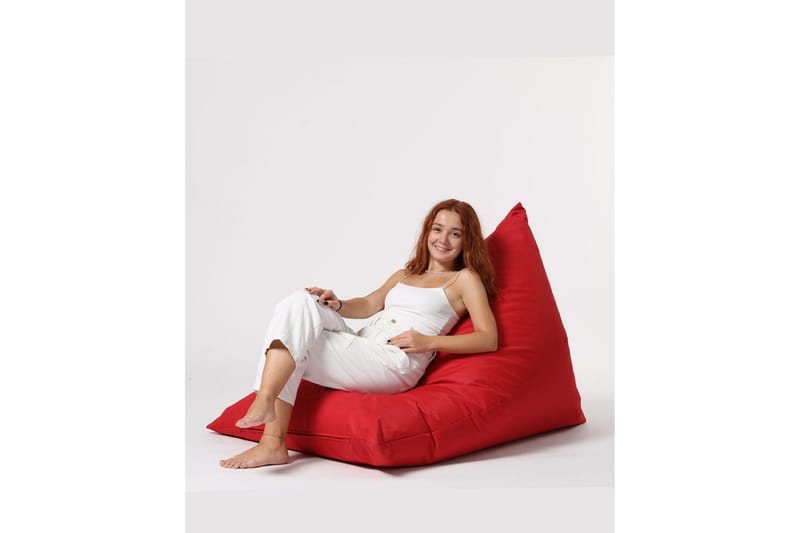 Toya Sittsäck Utomhus 90 cm - Röd - Utemöbler - Utestol & trädgårdsstol - Sittsäckar utomhus