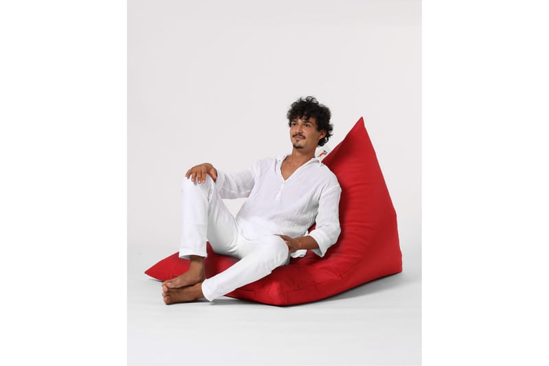 Toya Sittsäck Utomhus 90 cm - Röd - Utemöbler - Utestol & trädgårdsstol - Sittsäckar utomhus