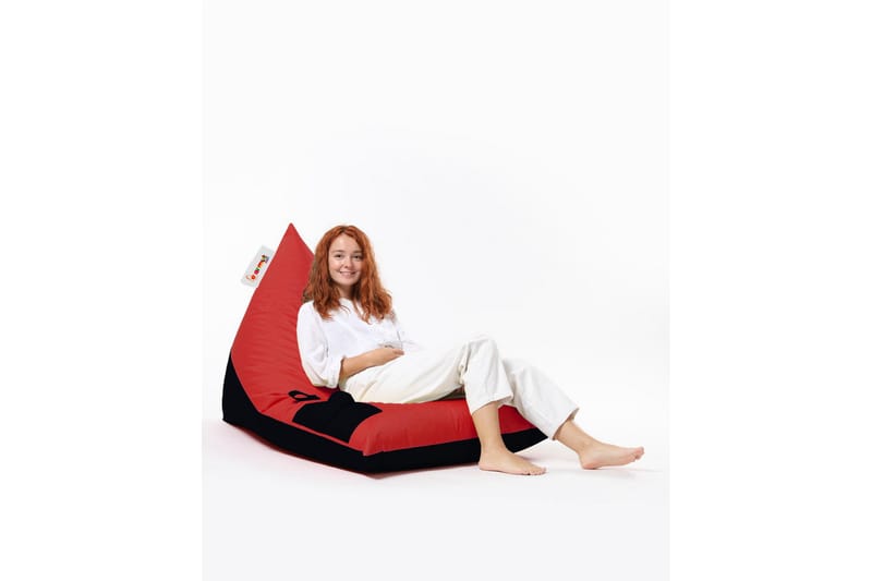Toya Sittsäck Utomhus 90 cm - Röd - Utemöbler - Utestol & trädgårdsstol - Sittsäckar utomhus