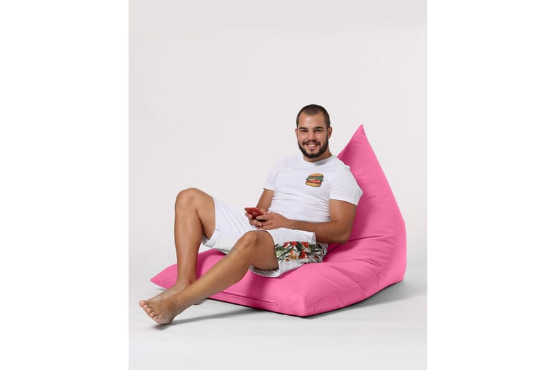 Toya Sittsäck Utomhus 90 cm - Rosa - Utemöbler - Utestol & trädgårdsstol - Sittsäckar utomhus