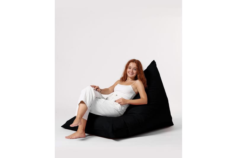 Toya Sittsäck Utomhus 90 cm - Svart - Utemöbler - Utestol & trädgårdsstol - Sittsäckar utomhus