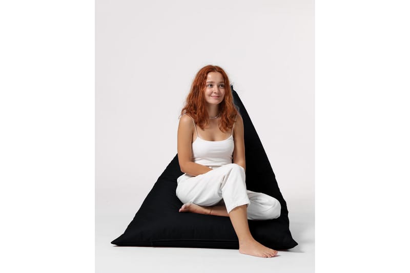 Toya Sittsäck Utomhus 90 cm - Svart - Utemöbler - Utestol & trädgårdsstol - Sittsäckar utomhus