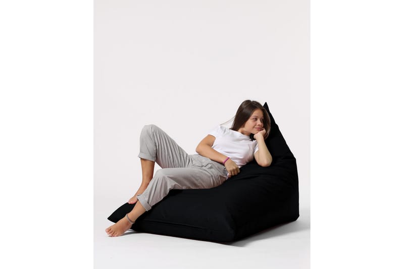 Toya Sittsäck Utomhus 90 cm - Svart - Utemöbler - Utestol & trädgårdsstol - Sittsäckar utomhus