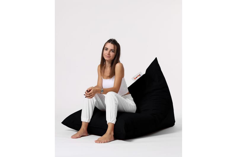 Toya Sittsäck Utomhus 90 cm - Svart - Utemöbler - Utestol & trädgårdsstol - Sittsäckar utomhus