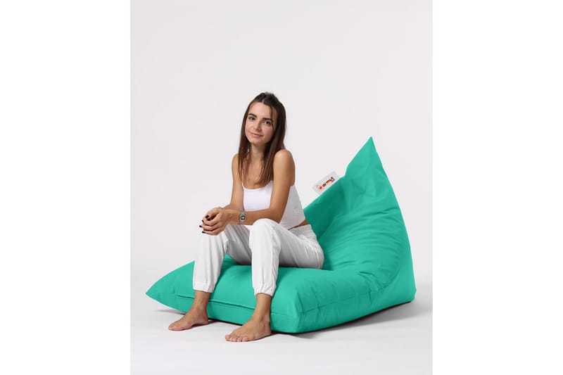 Toya Sittsäck Utomhus 90 cm - Turkos - Utemöbler - Utestol & trädgårdsstol - Sittsäckar utomhus