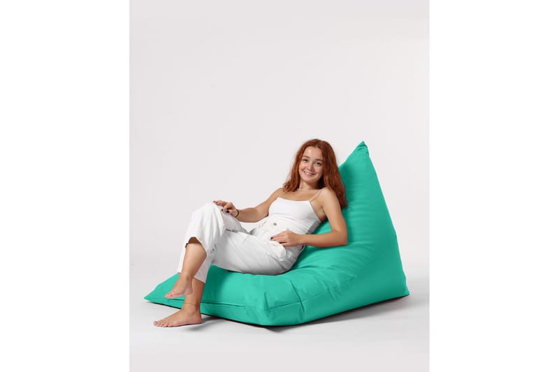 Toya Sittsäck Utomhus 90 cm - Turkos - Utemöbler - Utestol & trädgårdsstol - Sittsäckar utomhus