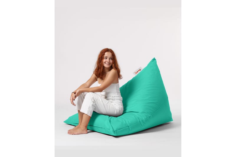 Toya Sittsäck Utomhus 90 cm - Turkos - Utemöbler - Utestol & trädgårdsstol - Sittsäckar utomhus