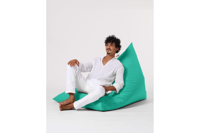 Toya Sittsäck Utomhus 90 cm - Turkos - Utemöbler - Utestol & trädgårdsstol - Sittsäckar utomhus