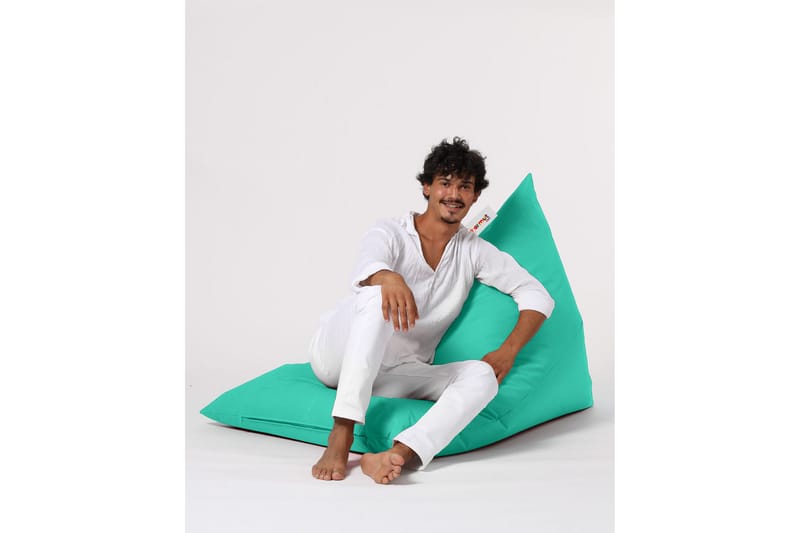 Toya Sittsäck Utomhus 90 cm - Turkos - Utemöbler - Utestol & trädgårdsstol - Sittsäckar utomhus