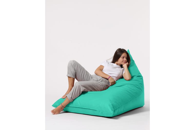 Toya Sittsäck Utomhus 90 cm - Turkos - Utemöbler - Utestol & trädgårdsstol - Sittsäckar utomhus