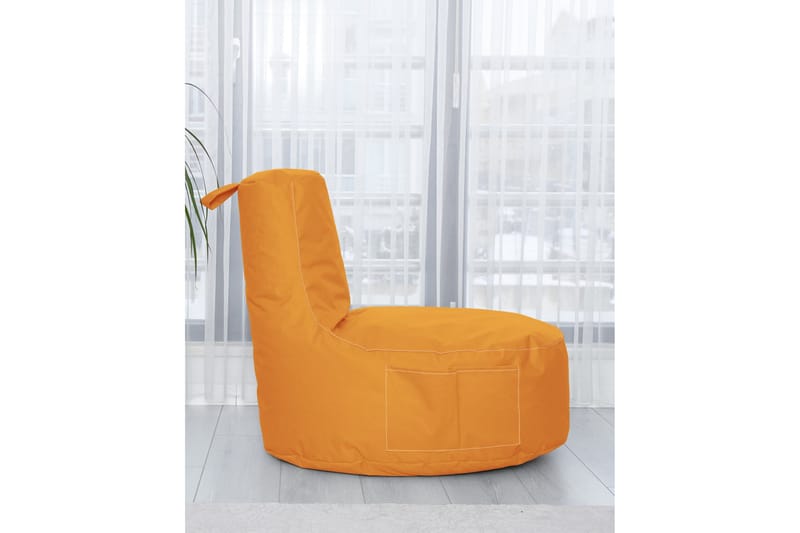 Vikki Sittsäck Utomhus 70 cm - Orange - Utemöbler - Utestol & trädgårdsstol - Sittsäckar utomhus