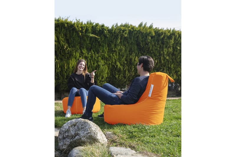 Vikki Sittsäck Utomhus 70 cm - Orange - Utemöbler - Utestol & trädgårdsstol - Sittsäckar utomhus