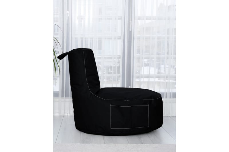 Vikki Sittsäck Utomhus 70 cm - Svart - Utemöbler - Utestol & trädgårdsstol - Sittsäckar utomhus