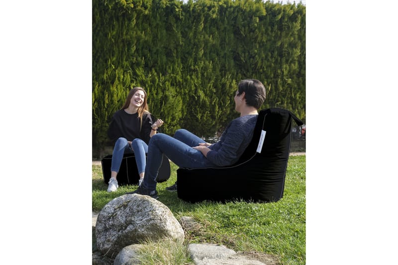 Vikki Sittsäck Utomhus 70 cm - Svart - Utemöbler - Utestol & trädgårdsstol - Sittsäckar utomhus