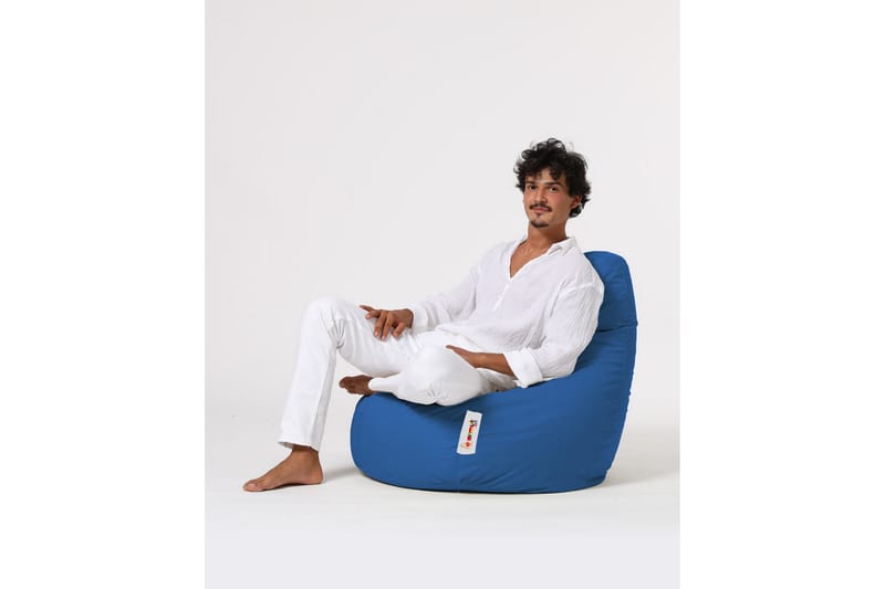 Vinna Sittsäck Utomhus 80 cm - Blå - Utemöbler - Utestol & trädgårdsstol - Sittsäckar utomhus