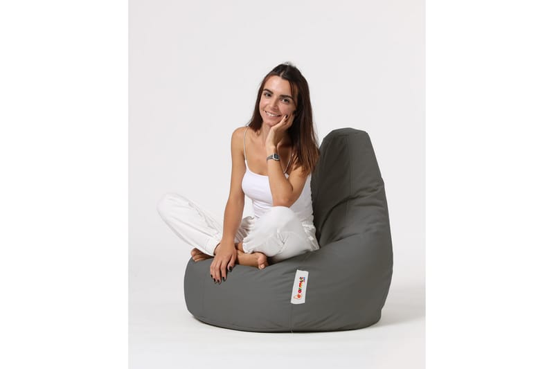 Vinna Sittsäck Utomhus 80 cm - Grå - Utemöbler - Utestol & trädgårdsstol - Sittsäckar utomhus