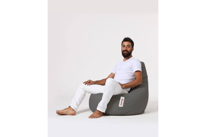Vinna Sittsäck Utomhus 80 cm - Grå - Utemöbler - Utestol & trädgårdsstol - Sittsäckar utomhus