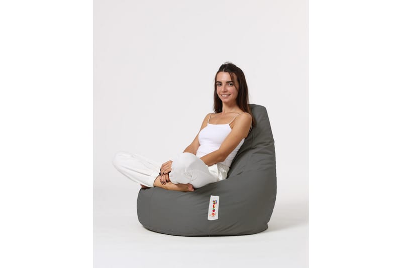 Vinna Sittsäck Utomhus 80 cm - Grå - Utemöbler - Utestol & trädgårdsstol - Sittsäckar utomhus