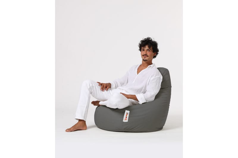 Vinna Sittsäck Utomhus 80 cm - Grå - Utemöbler - Utestol & trädgårdsstol - Sittsäckar utomhus