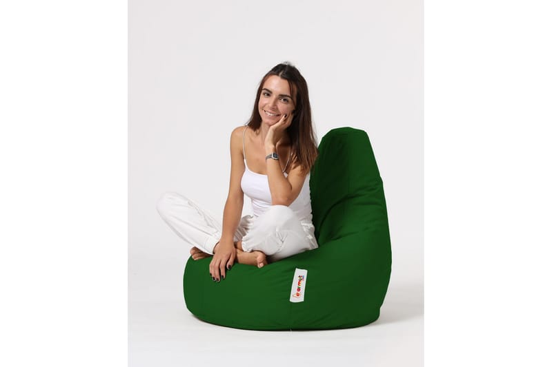 Vinna Sittsäck Utomhus 80 cm, Grön