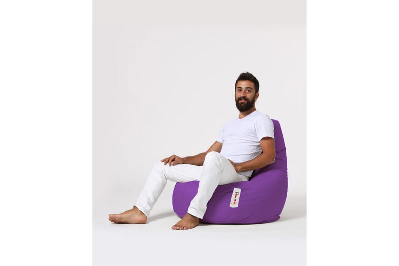 Vinna Sittsäck Utomhus 80 cm - Lila - Utemöbler - Utestol & trädgårdsstol - Sittsäckar utomhus