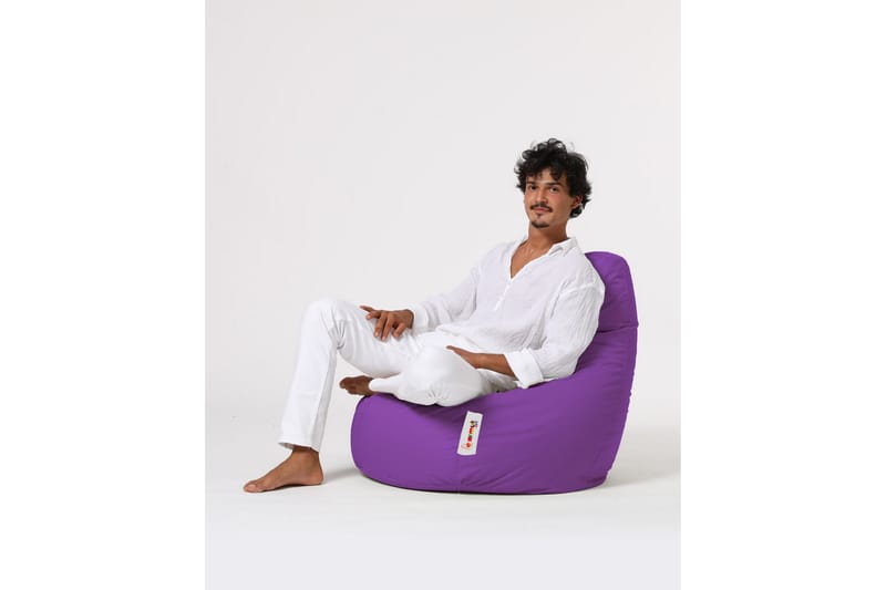 Vinna Sittsäck Utomhus 80 cm - Lila - Utemöbler - Utestol & trädgårdsstol - Sittsäckar utomhus