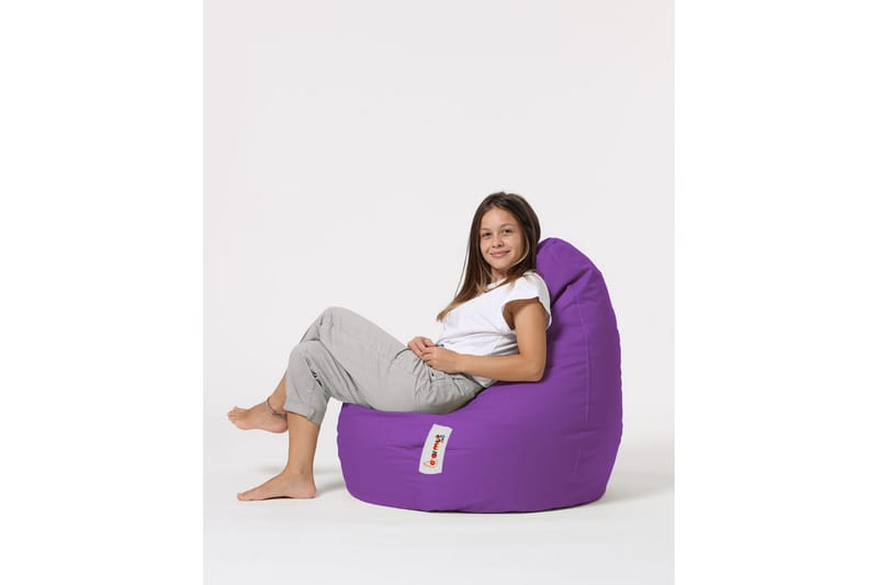 Vinna Sittsäck Utomhus 80 cm - Lila - Utemöbler - Utestol & trädgårdsstol - Sittsäckar utomhus