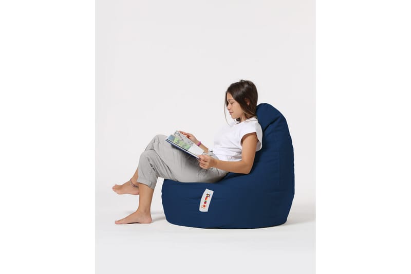 Vinna Sittsäck Utomhus 80 cm - Mörkblå - Utemöbler - Utestol & trädgårdsstol - Sittsäckar utomhus