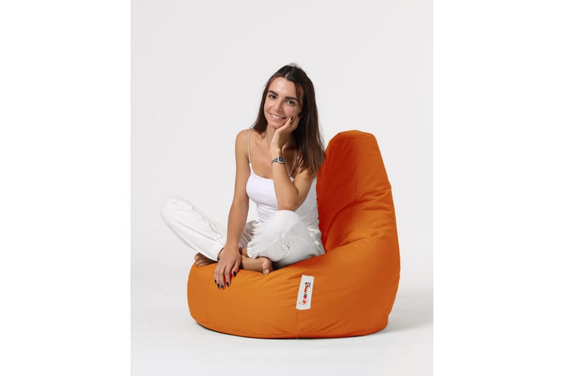 Vinna Sittsäck Utomhus 80 cm - Orange - Utemöbler - Utestol & trädgårdsstol - Sittsäckar utomhus
