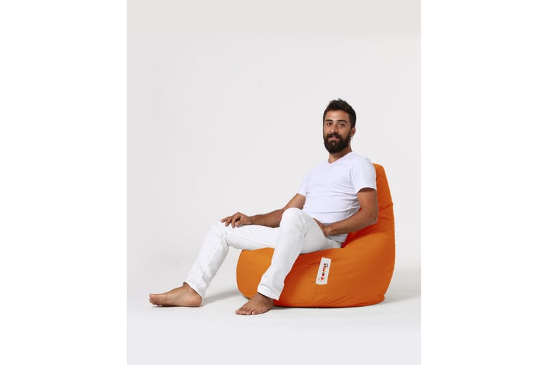 Vinna Sittsäck Utomhus 80 cm - Orange - Utemöbler - Utestol & trädgårdsstol - Sittsäckar utomhus