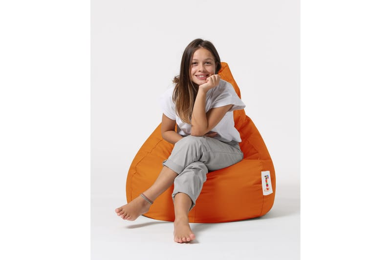 Vinna Sittsäck Utomhus 80 cm - Orange - Utemöbler - Utestol & trädgårdsstol - Sittsäckar utomhus