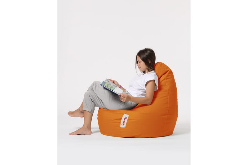 Vinna Sittsäck Utomhus 80 cm - Orange - Utemöbler - Utestol & trädgårdsstol - Sittsäckar utomhus