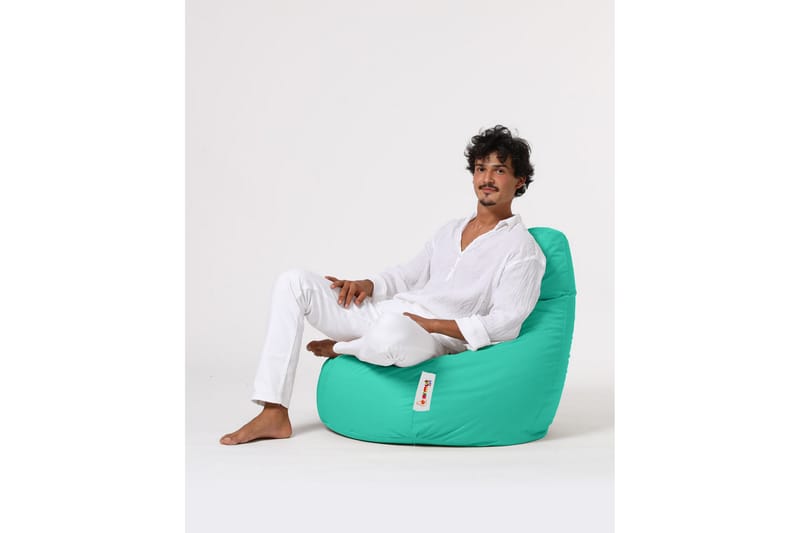 Vinna Sittsäck Utomhus 80 cm - Turkos - Utemöbler - Utestol & trädgårdsstol - Sittsäckar utomhus