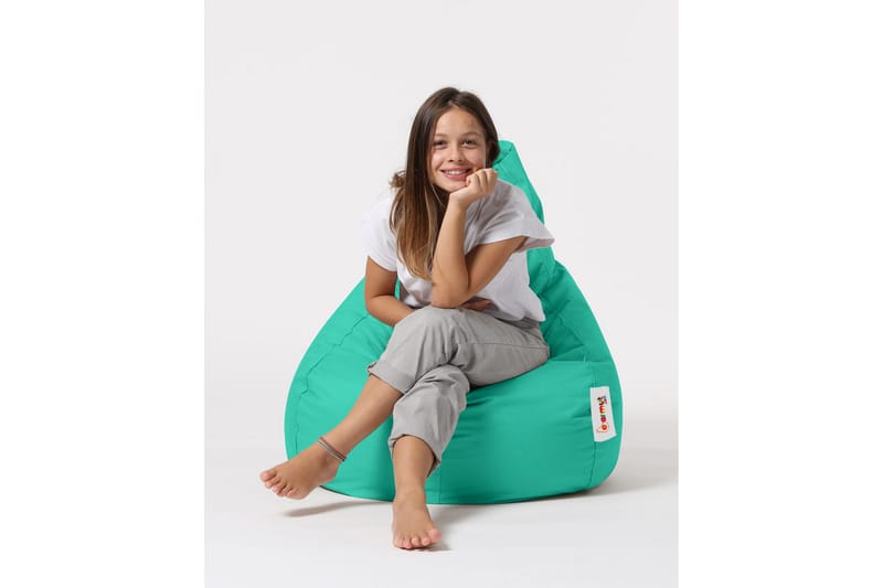 Vinna Sittsäck Utomhus 80 cm - Turkos - Utemöbler - Utestol & trädgårdsstol - Sittsäckar utomhus