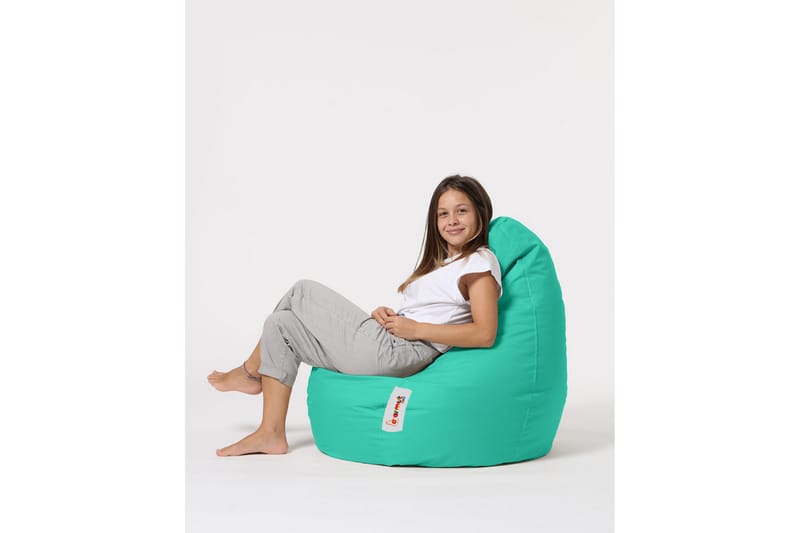 Vinna Sittsäck Utomhus 80 cm - Turkos - Utemöbler - Utestol & trädgårdsstol - Sittsäckar utomhus